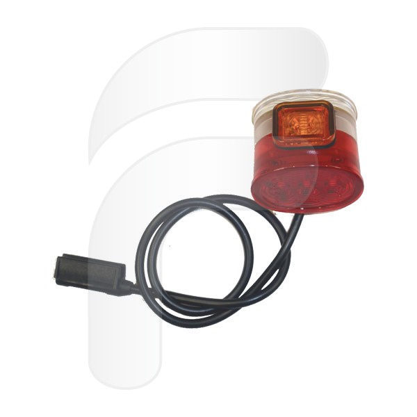  SIGNAL POSITION LAMPS END OUTLINE MARKER LIGHT WHITE/RED 